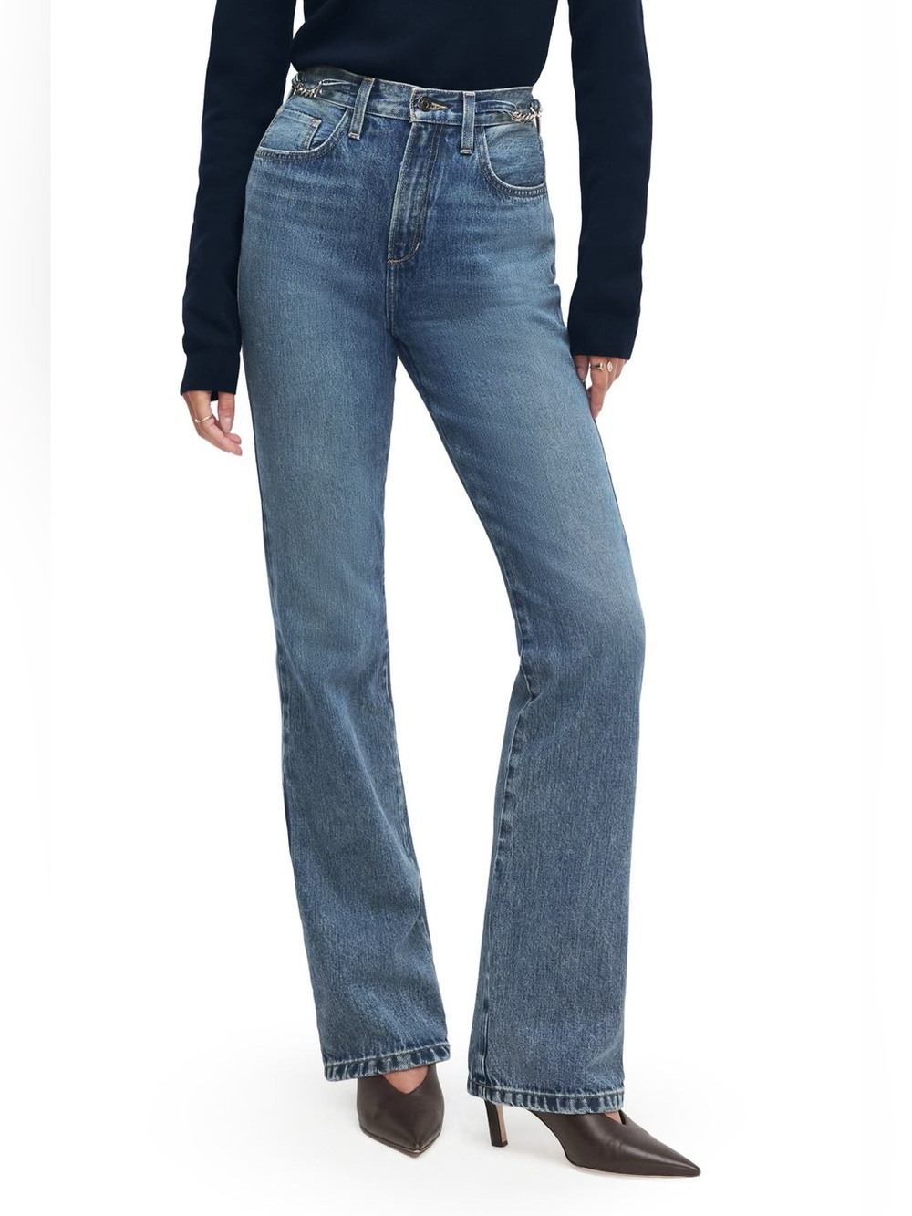 Favorite Daughter | The Fancy Valentina Bootcut Jeans in Austin, 28 - NWT